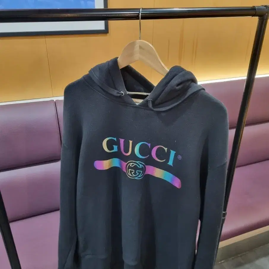 (L)Gucci Rainbow Hoodie