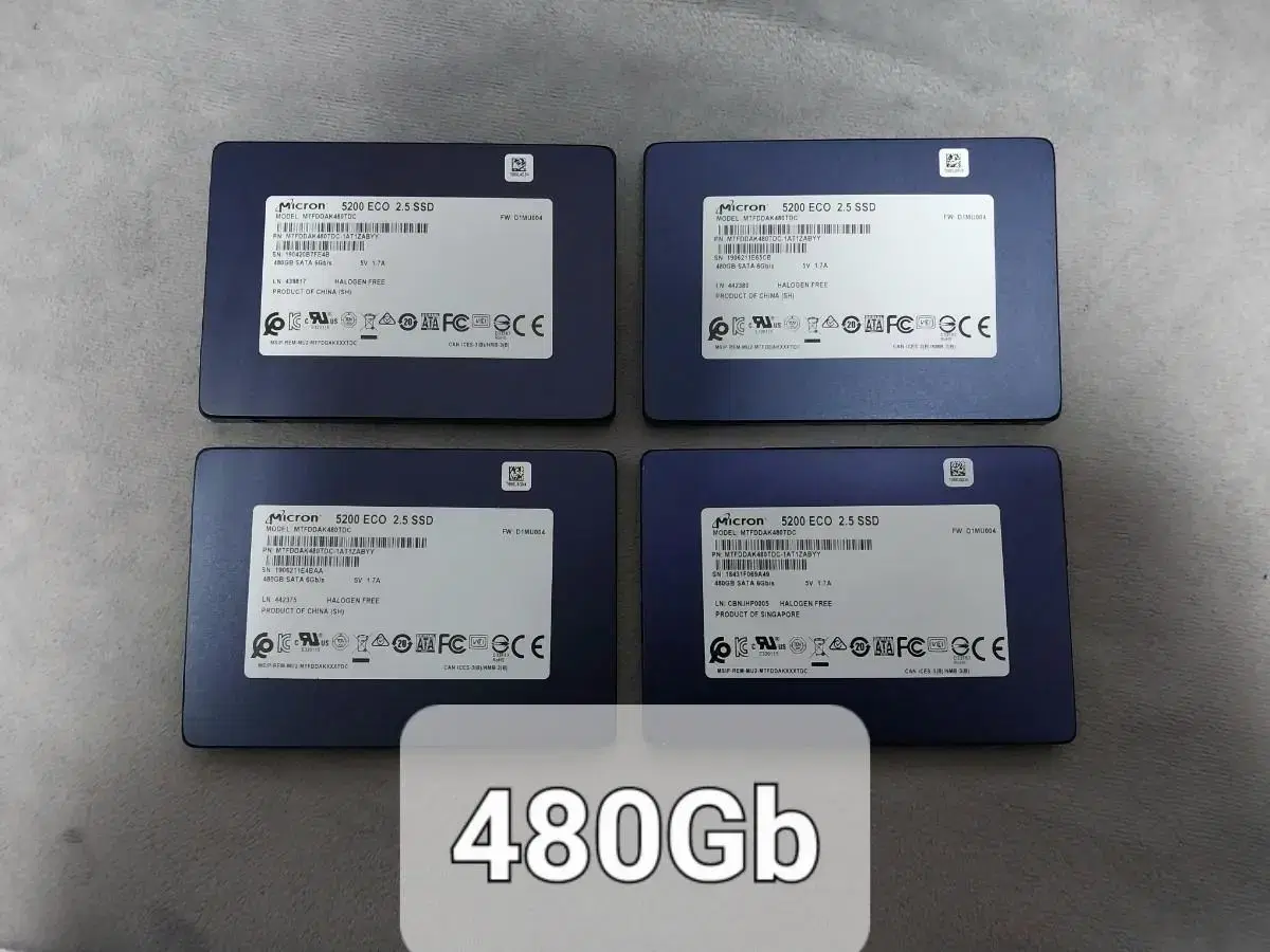 SSD 480Gb 256Gb 컴퓨터 하드 데스크탑 노트북 사용가능