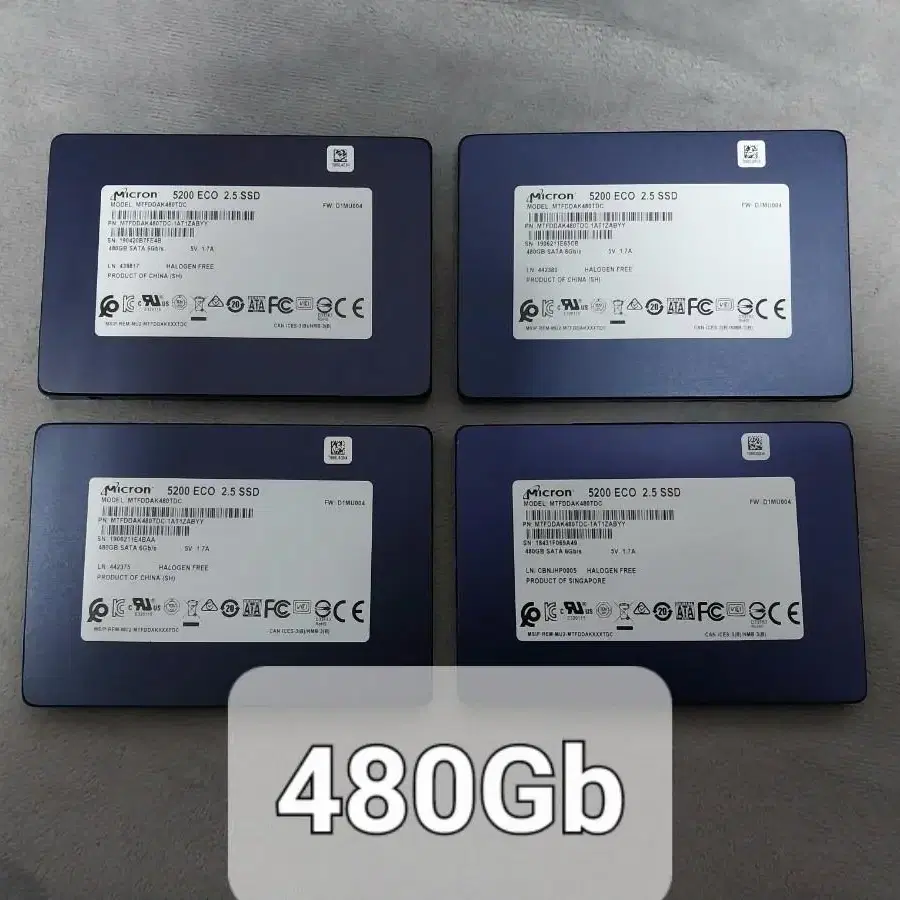 SSD 480Gb 256Gb 컴퓨터 하드 데스크탑 노트북 사용가능