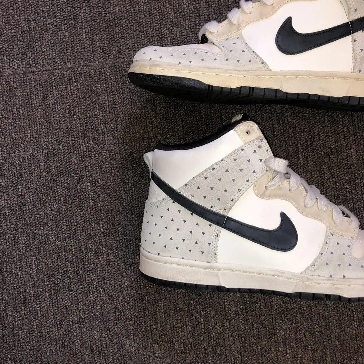 Vintage Nike dunk high skinny print