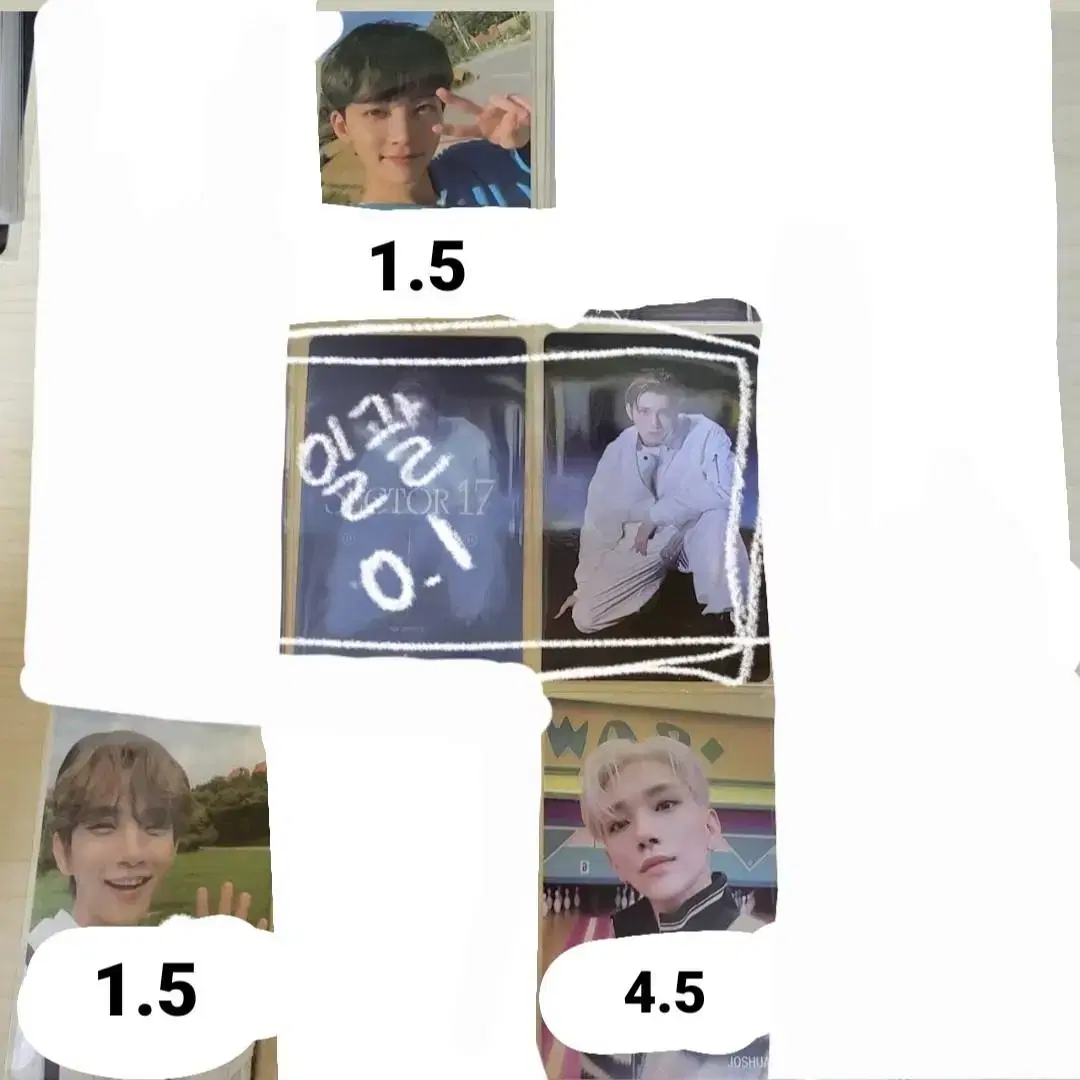 Seventeen photocard wts does