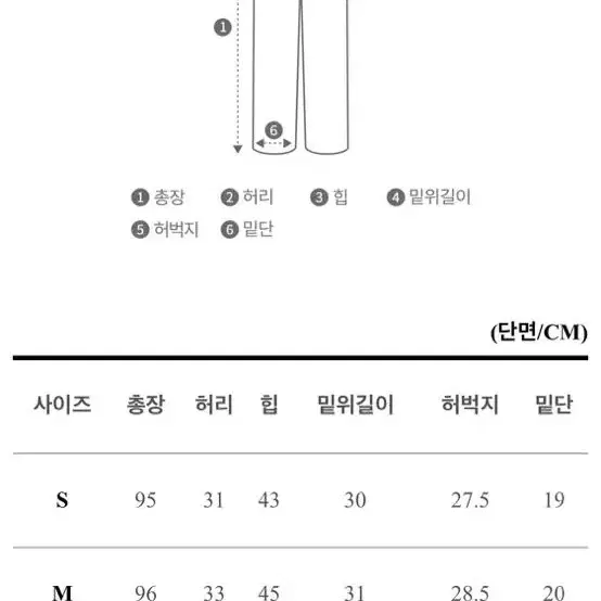 321g 일자 하이웨스트 청바지 중청 M