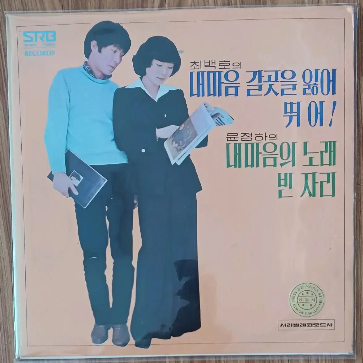 77년 희귀 최백호LP MINT (데뷰반 초반)/윤정하