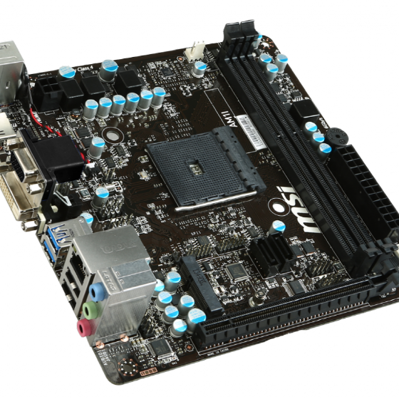 AMD 셈프론 3850 + MSI AM1 I (ITX) + 램8GB