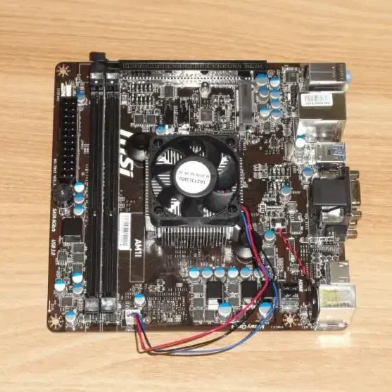 AMD 셈프론 3850 + MSI AM1 I (ITX) + 램8GB