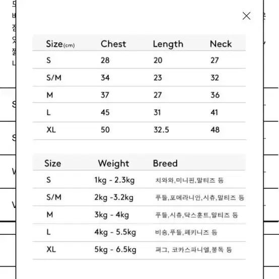 몽슈슈 강아지 로브 가디건