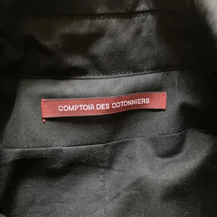 comptoir des cotonniers 꼼뜨와데꼬또니에 면 자켓