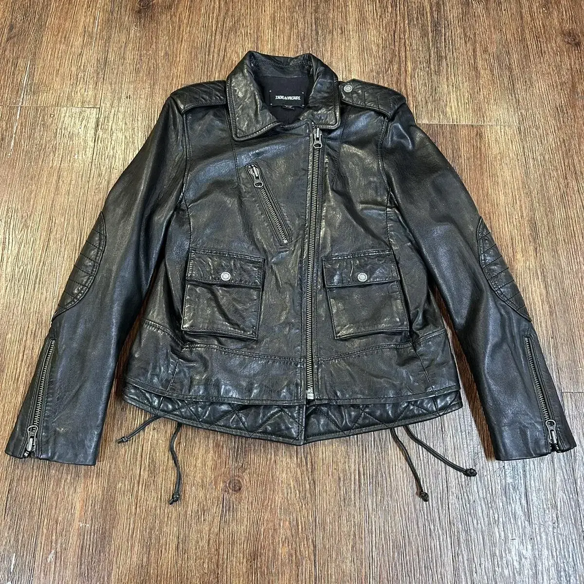 M size) Zadig&voltarre leather jacket (including shipping cost