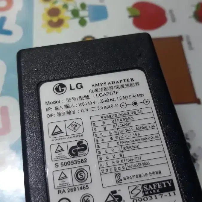 LG 어댑터 충전기 12V 3A 6.5x4.4mm 1만