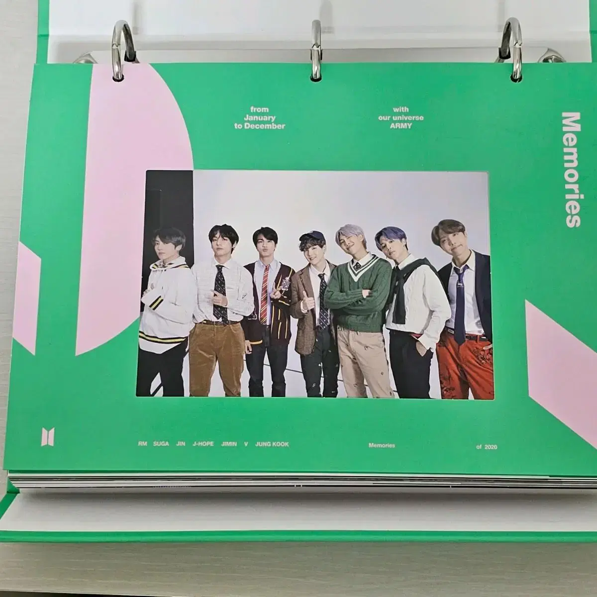 BTS 2020 메모리즈 DVD