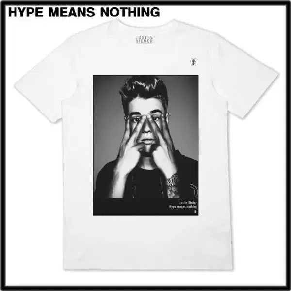 HYPE MEANS NOTHING T-shirt ( 저스틴비버 )