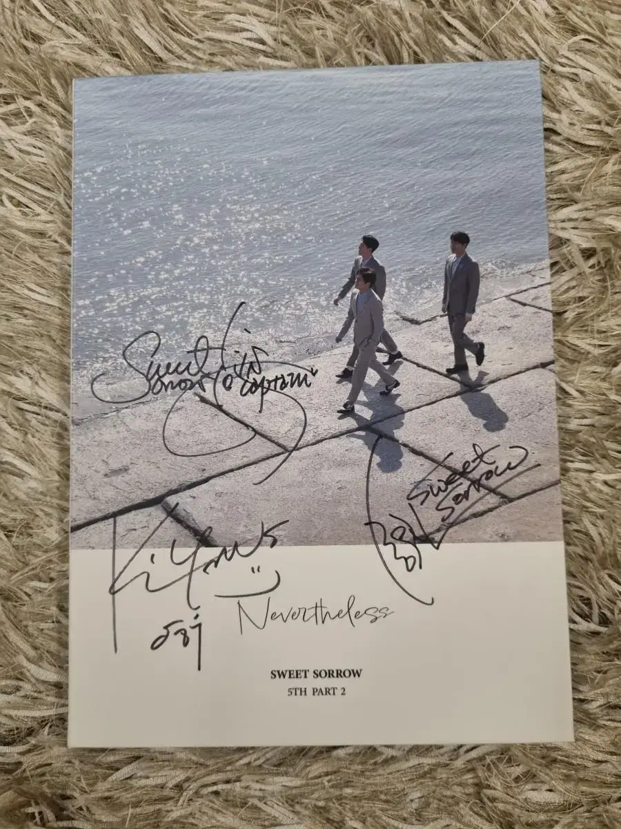 SWEET SORROW SWEET SORROW 5집 Written by sign Non-sale album