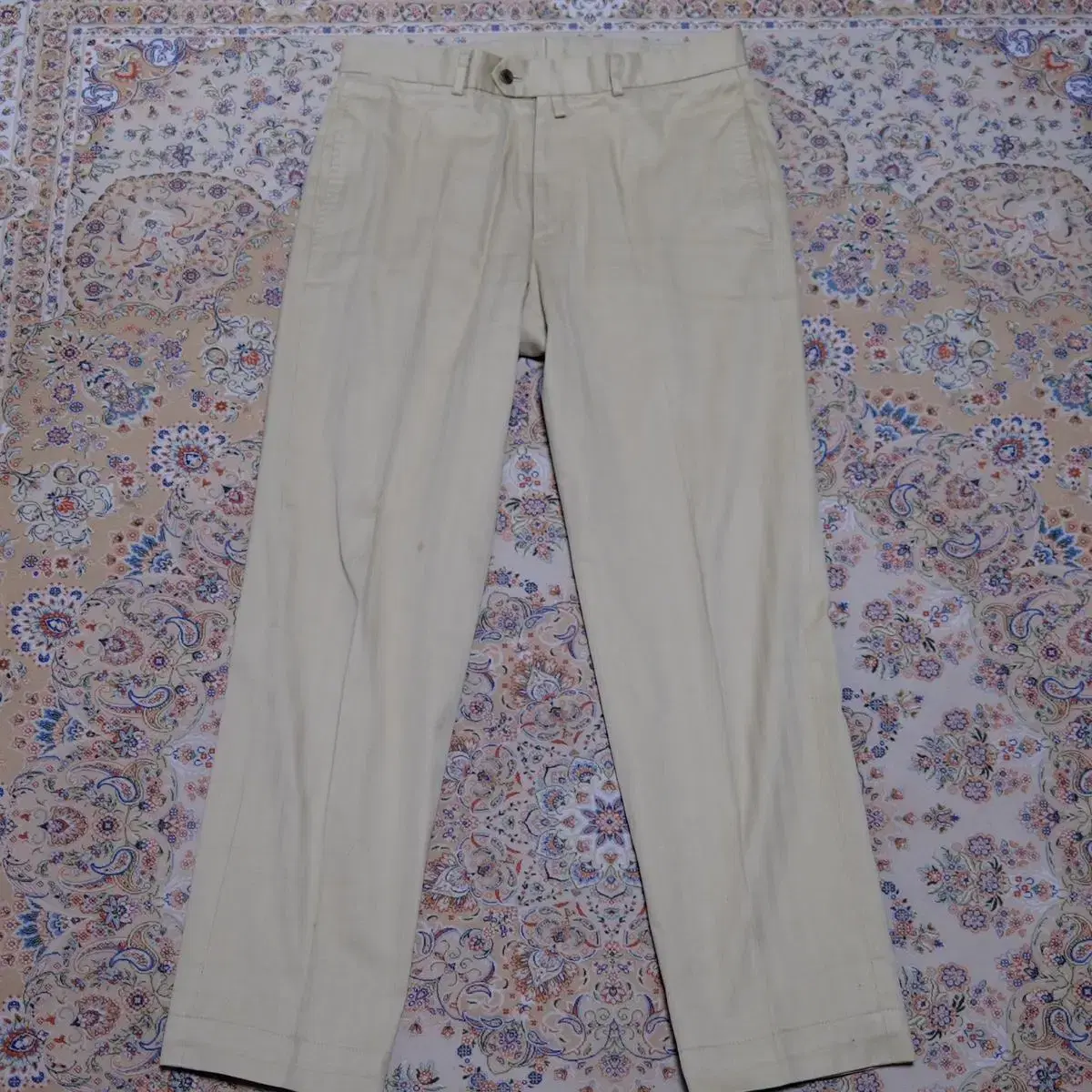 Tomorrowland Beige Cotton Suit 46 코튼수트