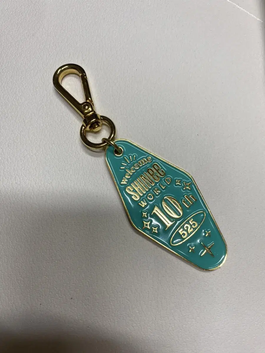 Shinee 10th Anniversary Hotel Keyring