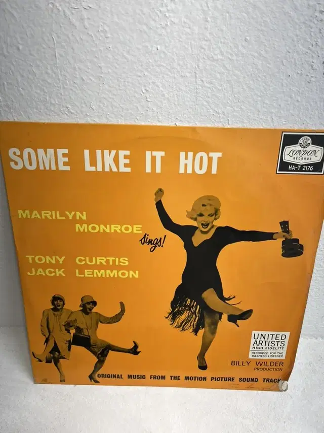 Some like it hot ost marilyn monroe lp