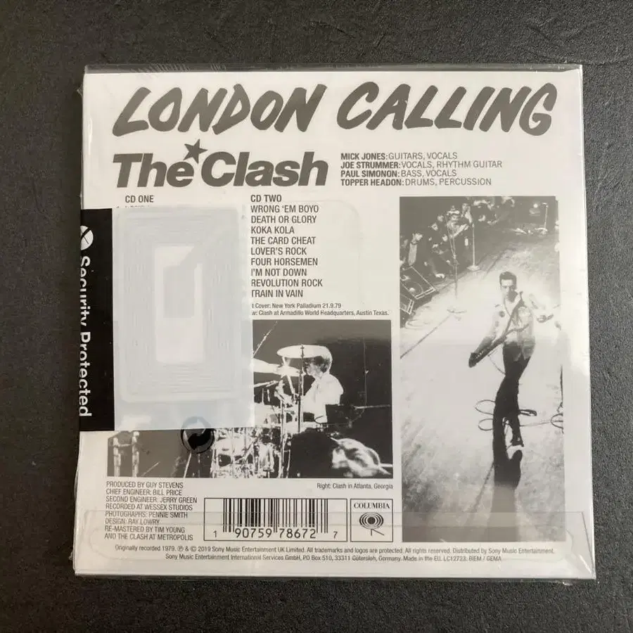 클래시-London Calling 리미티드에디션 미개봉CD