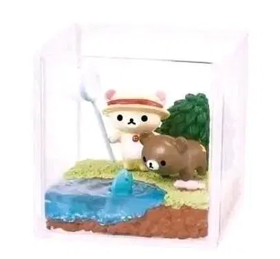 [Rilakkuma Seasonal Terrarium - Summer] Lement Figures Miniature