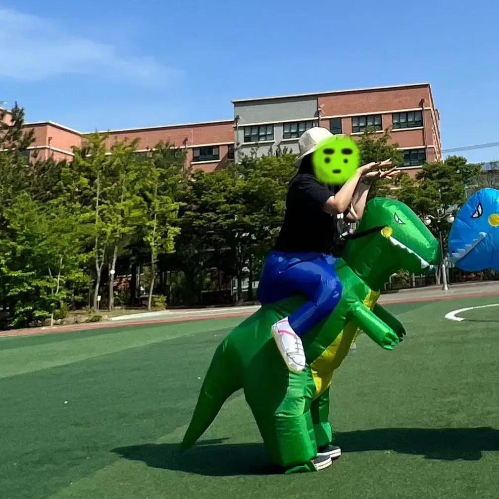 공룡 에어슈트 공룡 풍선옷 졸업사진 대여 파티 졸사 코스튬 코스프레 축제