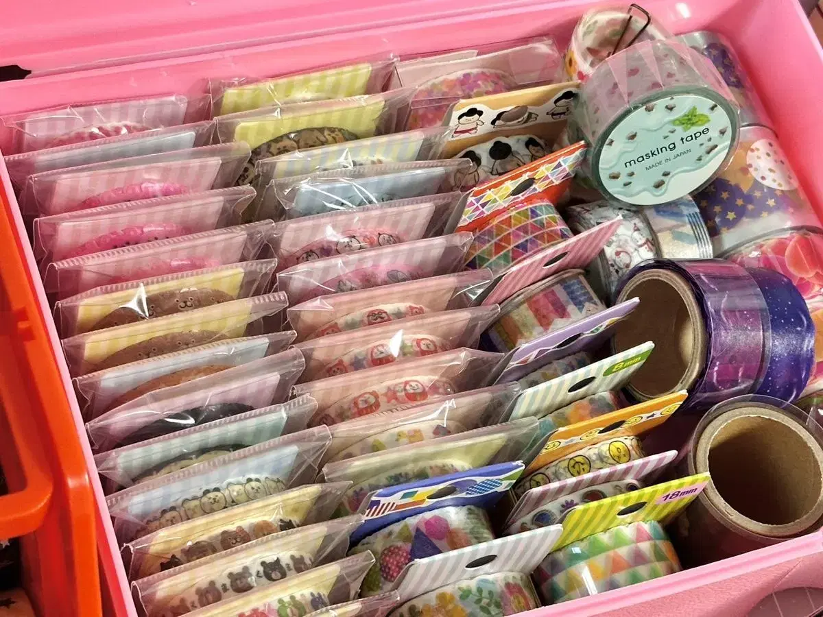 Price Drop! 40+ Discontinued Nayeonami Neon Masking Tape Mate Tongmate Collection