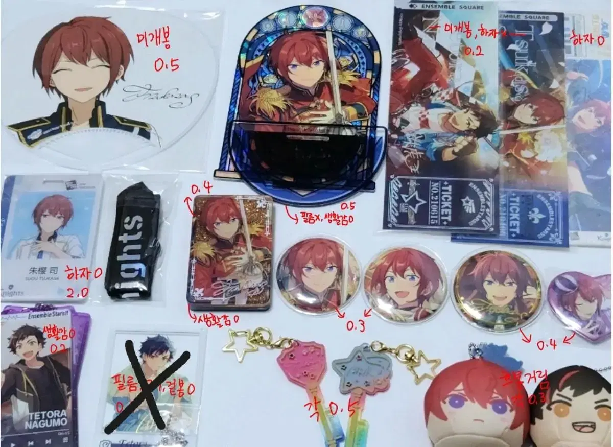 Ensemble Stars Tsukasa Tetora merchandise wts Enul you can do so much!