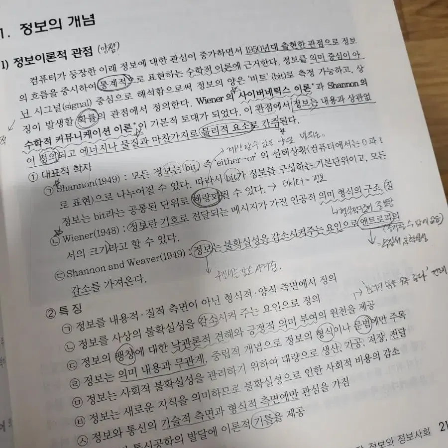 군무원 군사정보 하이클래스 책 일괄 처분(2021)