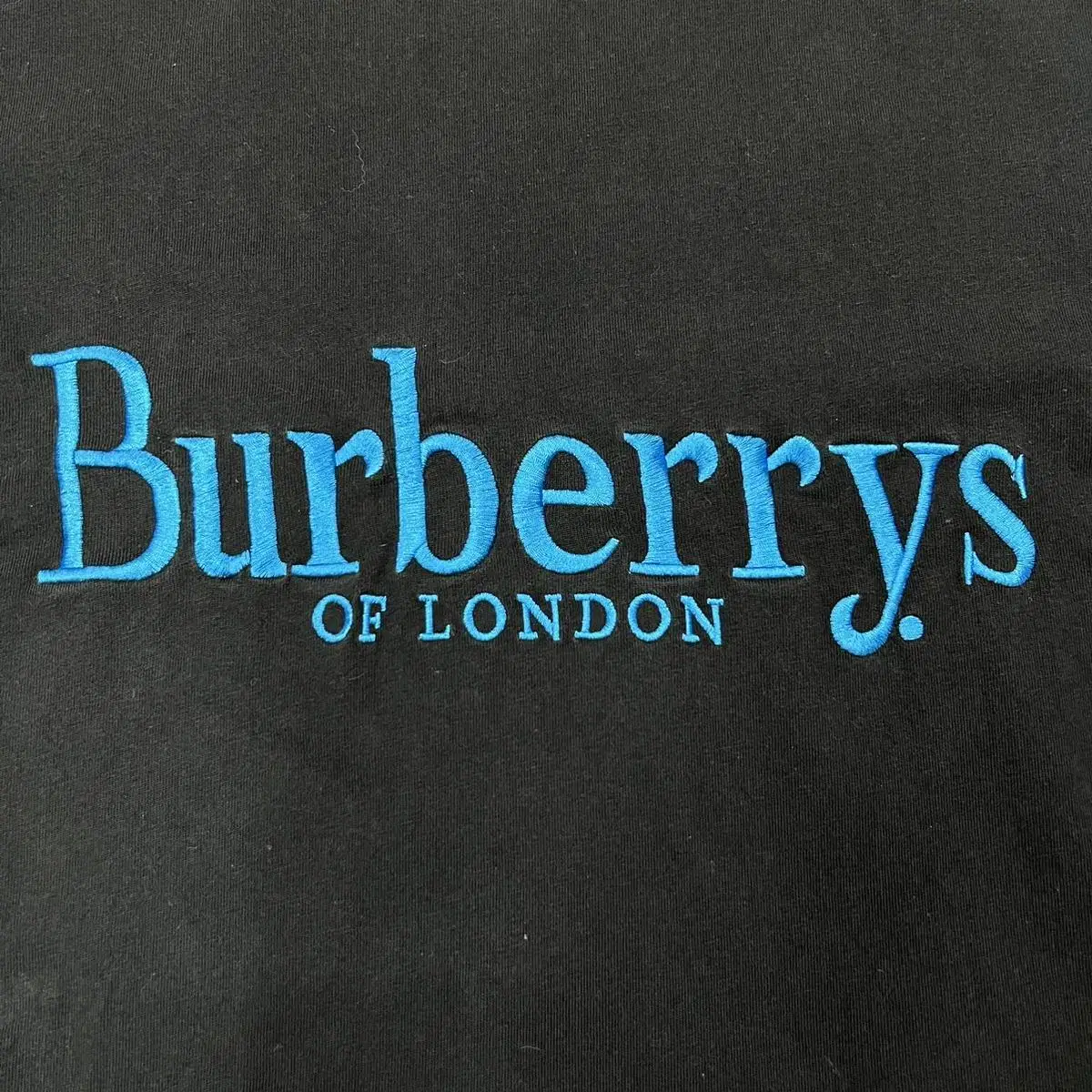 Burberrys 버버리 자수 반팔티셔츠