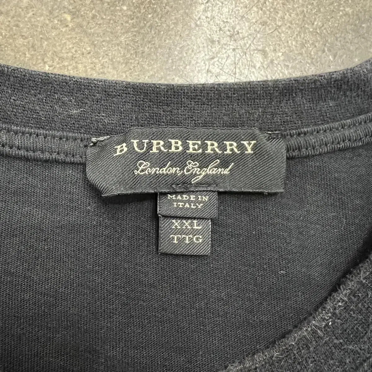 Burberrys 버버리 자수 반팔티셔츠