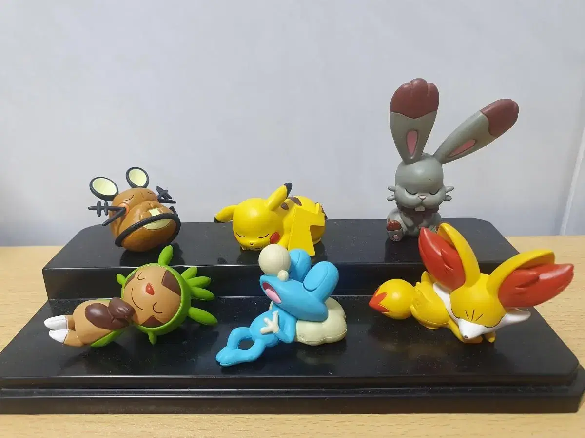 (Full Set, Discontinued Rare Gacha) Pokémon Goodnight Friends XY