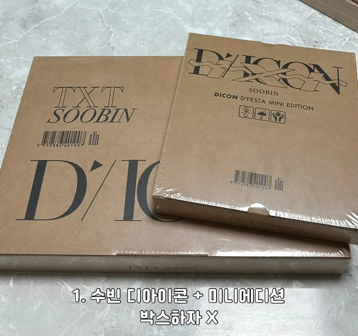 TXT Defecta Diicon Mini Edition yeonjun beomgyu soobin taehyun Unsealed