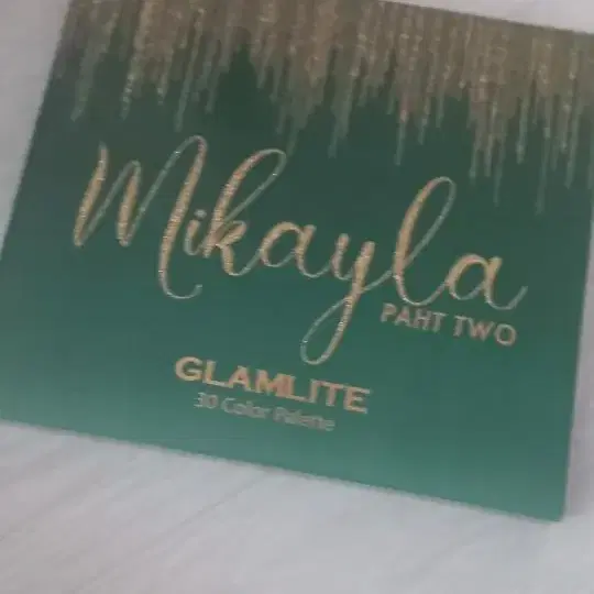 글램라이트 glamlite Mikayla Paht 2 팔레트