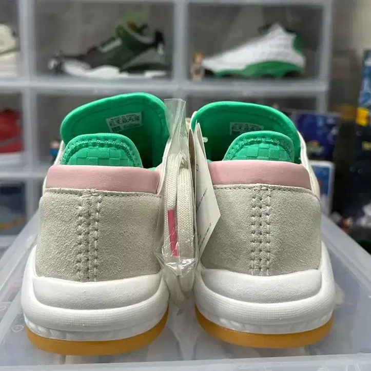 adidas dimension low cloud 화이트 그린