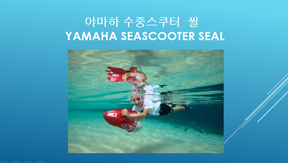 YAMAHA 야마하 SEAL 실 수중스쿠터