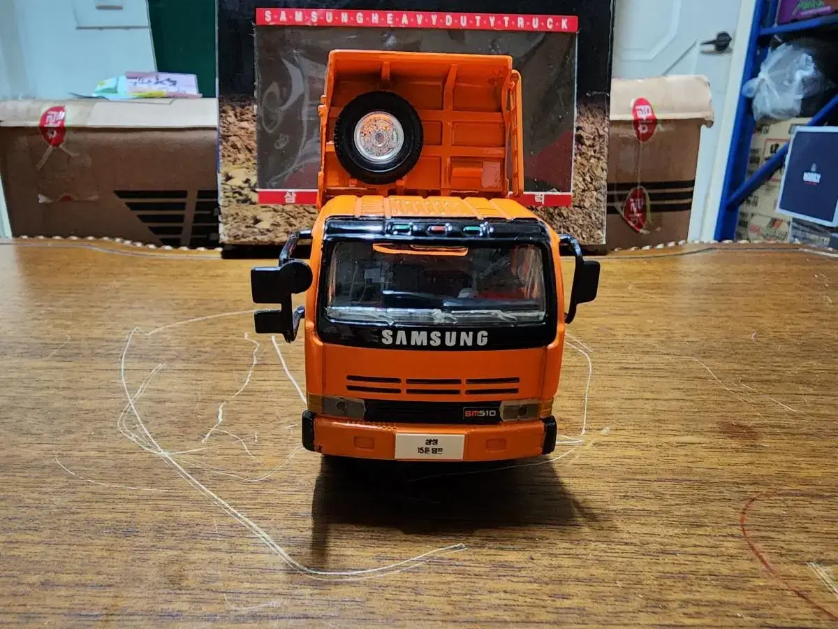 Korean minicar Samsung commercial vehicle dump truck dealer version new product