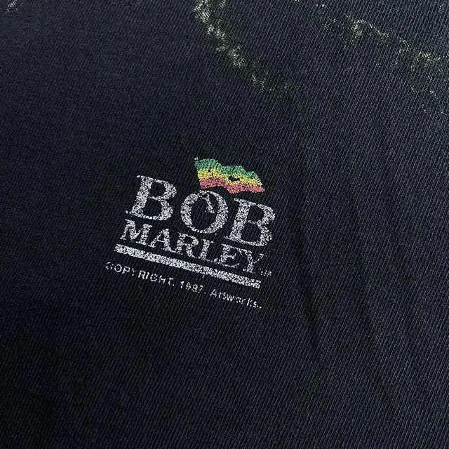 (배송비포함) 1997s Bob marley 밥말리 아트워크 티셔츠