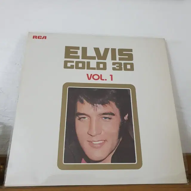 ELVIS 골드 30  vol.1집 LP  1986