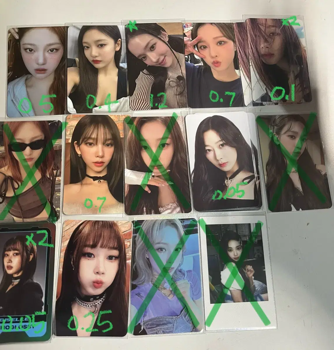 Aespa unreleased photocard Small Spicy pre-order benefit ld Drama photocard WTS