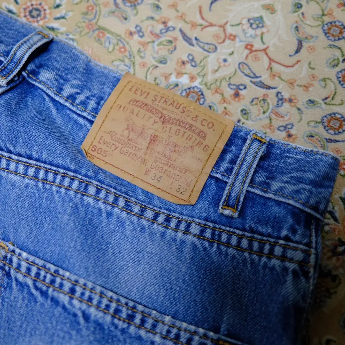 90s Levis 505 34x32 02년 04월 Usa