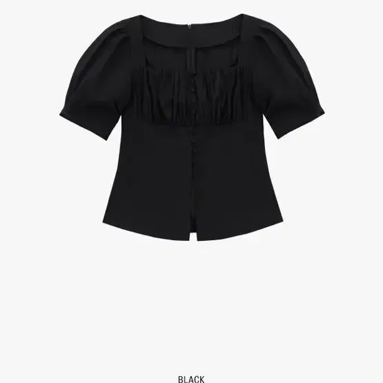 Grove 그로브스토어 23SS NELLA BLOUSE 블랙