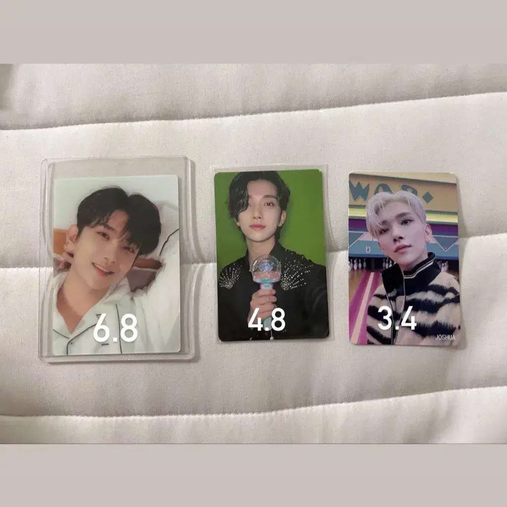 [sell bulk 4]seventeen joshua photocard I'm selling wts