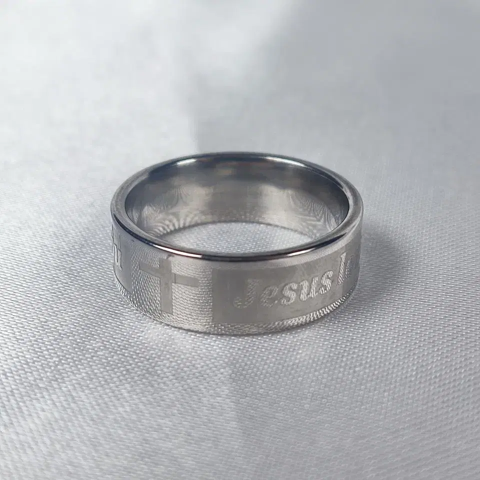 New Silver Jesus Church Ring JESUS Accessories Jewelry Gifts