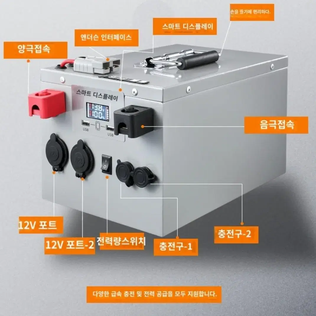 미개봉 새상품)리튬 인산철 대용량 배터리 12V 600ah 450ah