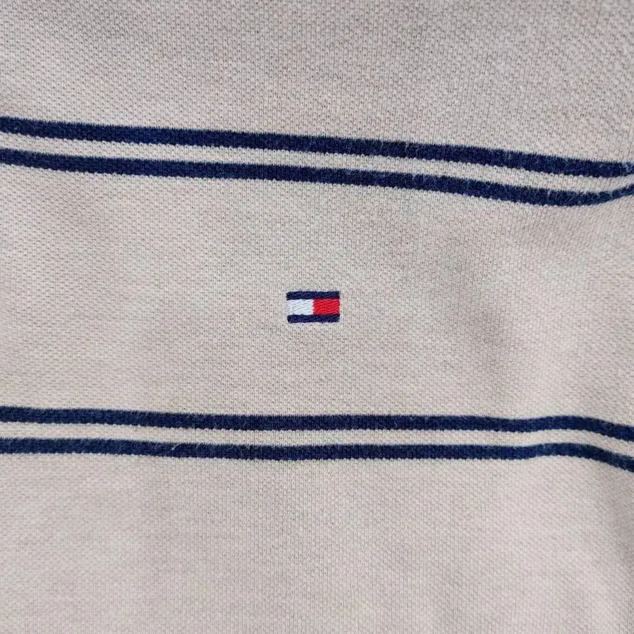 TOMMY HILFIGER 타미 힐피거 남성 가로줄무늬 카라티셔츠