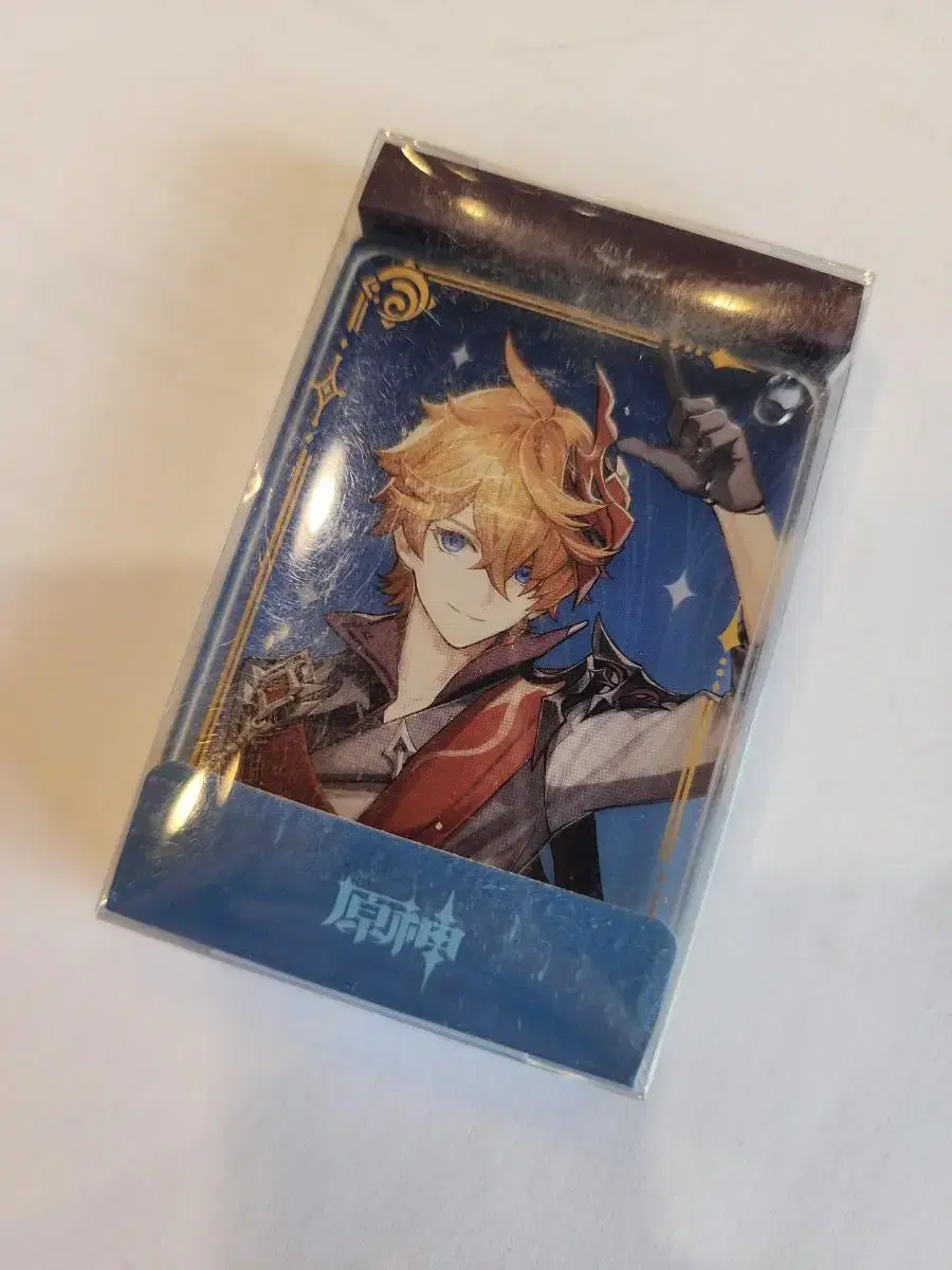 Genshin Impact Tartaglia acrylic keyring Unsealed