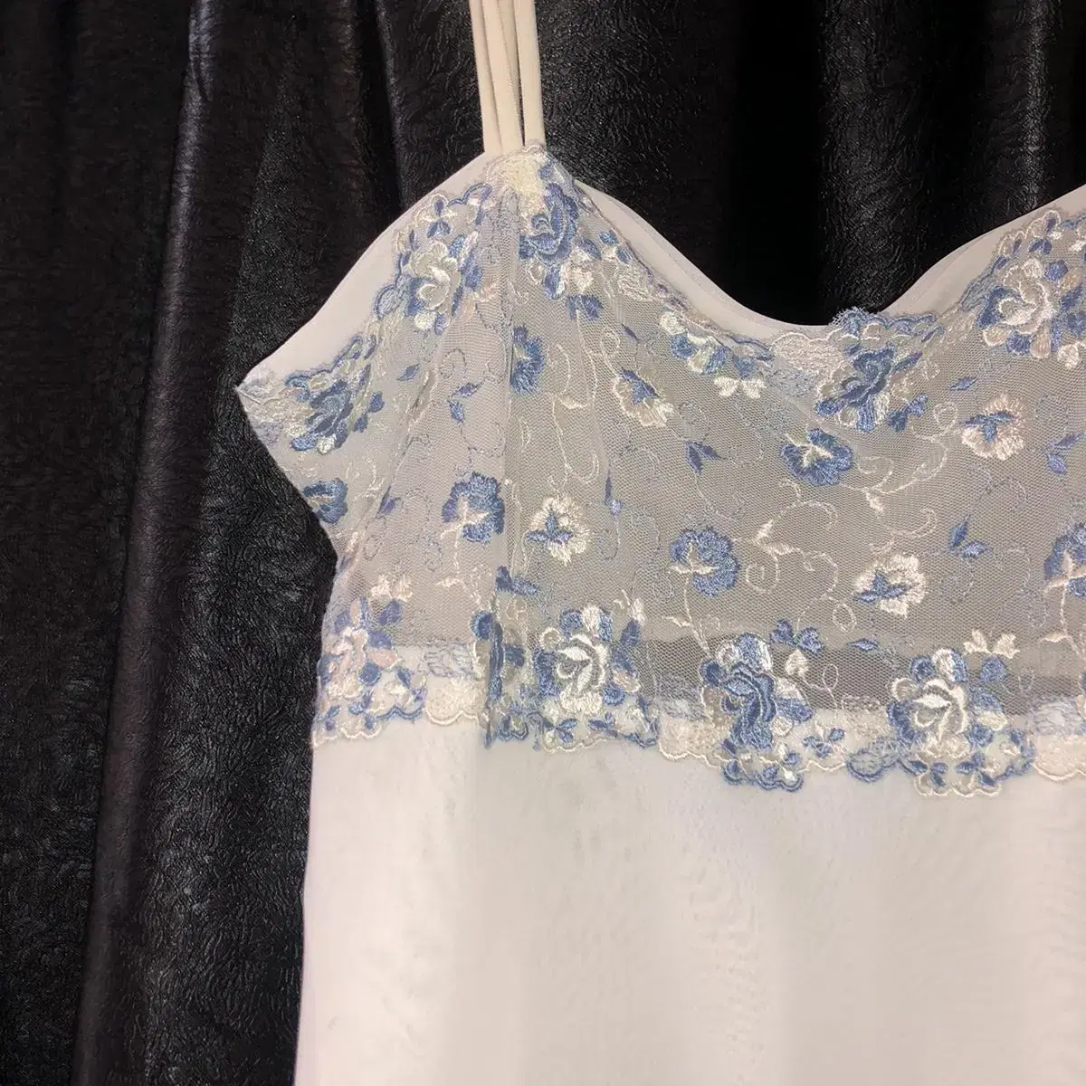 Vintage Tinker Bell blue sleeveless op