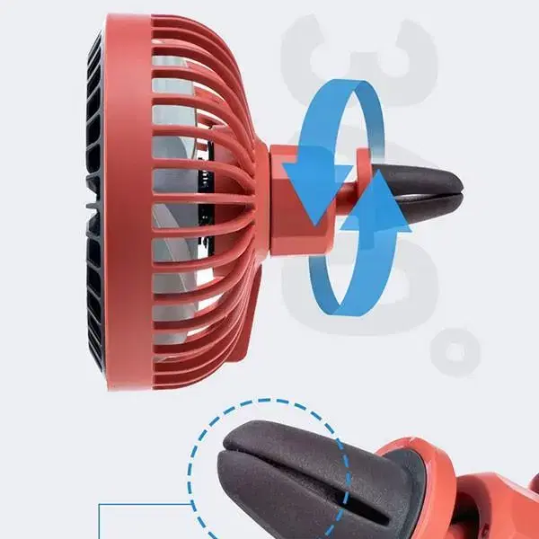 차량용선풍기 자동차용 led선풍기