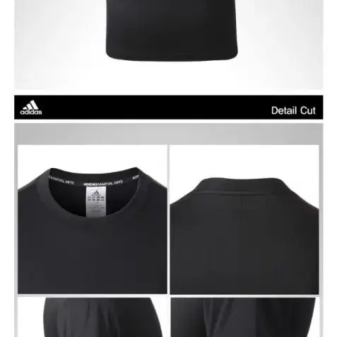 아디다스(ADIDAS) 남/여 마샬 그래픽 라운드 티셔츠