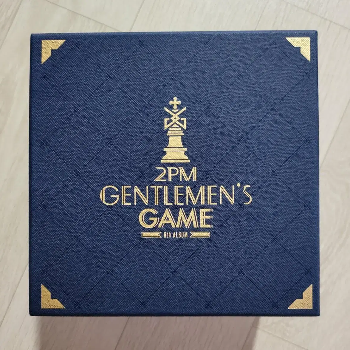 2PM GENTLEMEN'S GAME 젠틀맨스게임 한정반 (포카_택연)