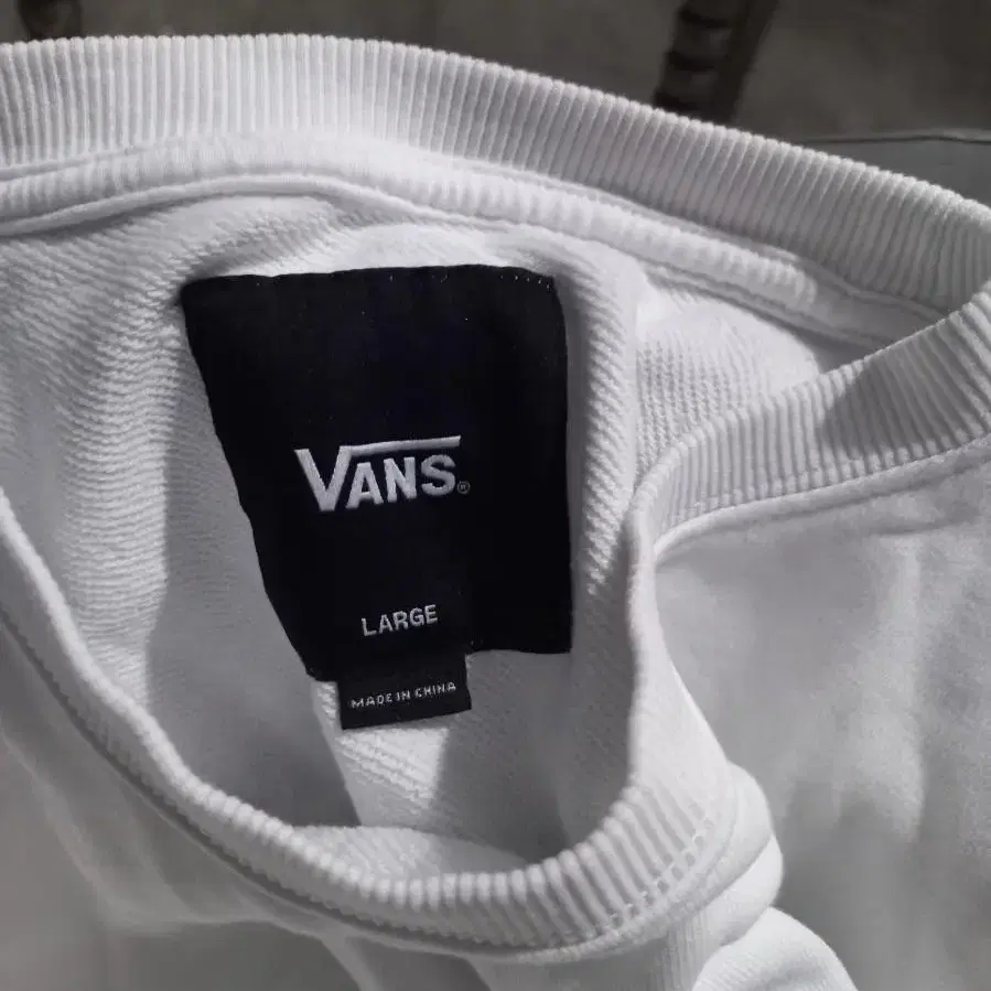 Vans 맨투맨 남성 화이트