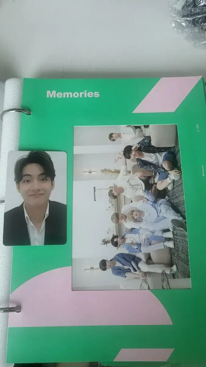 Bangtan 2020 Memories DVD full set photocard Taehyung1