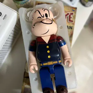 Bearbrick DRX Navy Popeye(뽀빠이 베어브릭 400%) | 브랜드 중고거래